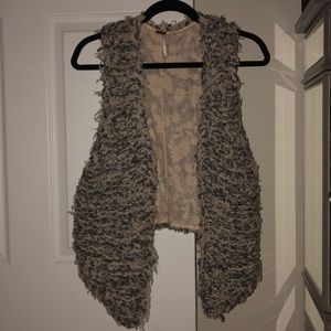 Free People Fuzzy Vest